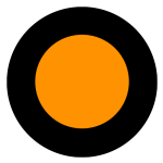 boton - naranja